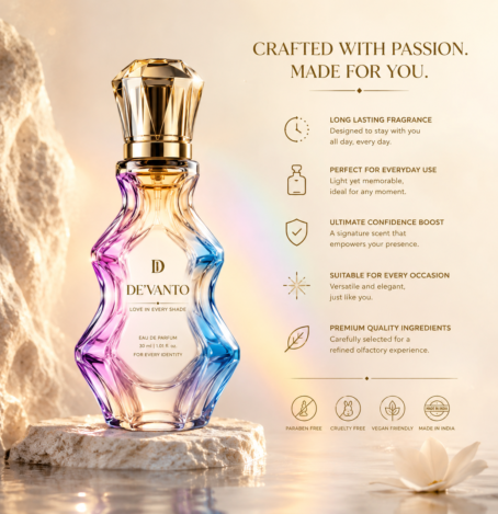 Lowkey | De'Vanto Eau de Parfum for Male & Females | 30ml
