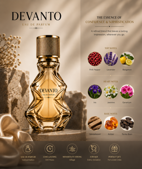 Zero Chill | De'Vanto Unisex Perfume | 30ml
