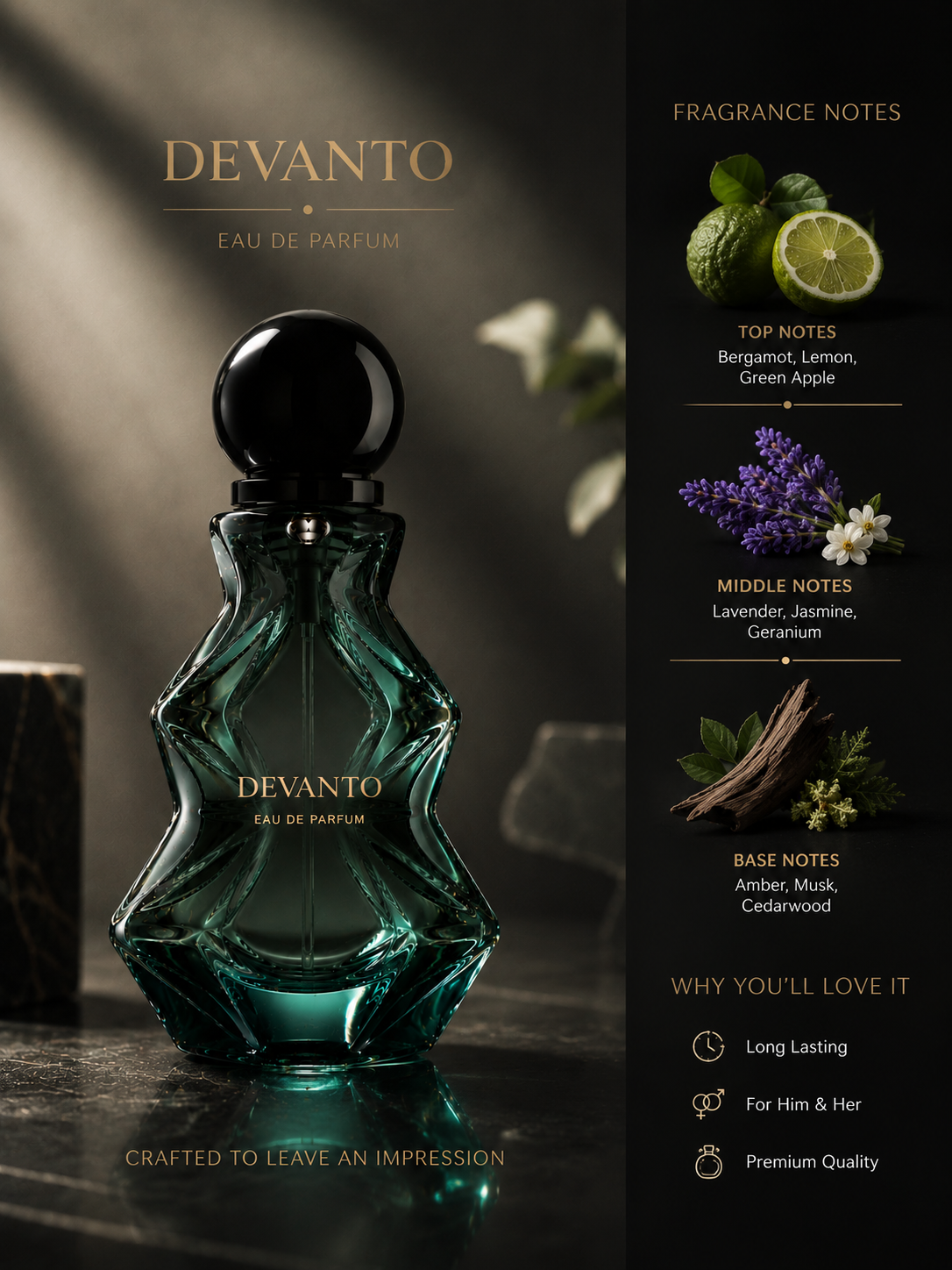 Vibe Check | De'Vanto Unisex Eau de Parfum | 30ml