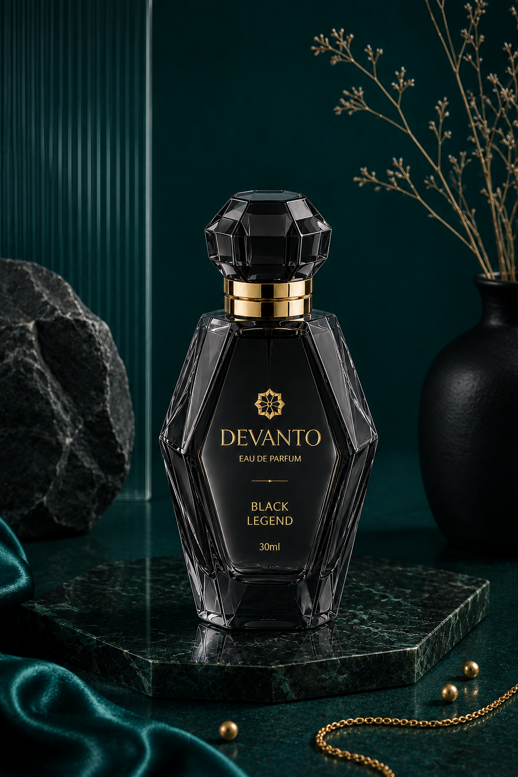 The Black Legend | De'Vento Perfum for Men | 30ml