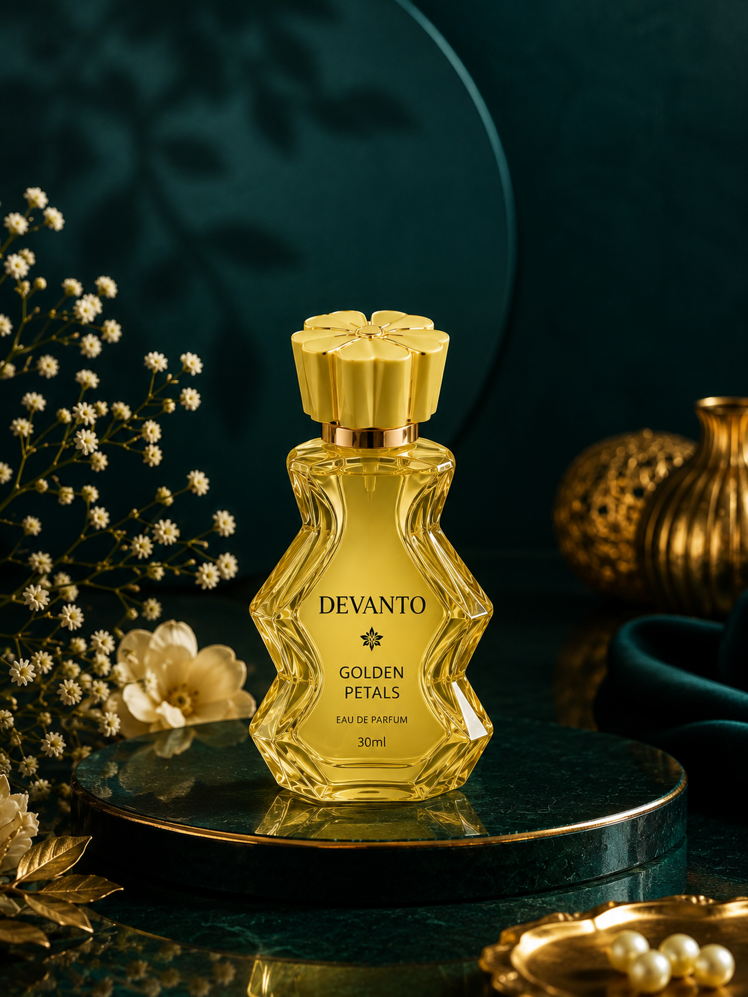 The Golden Petals | De'Vanto Perfume For Womens | 50ml
